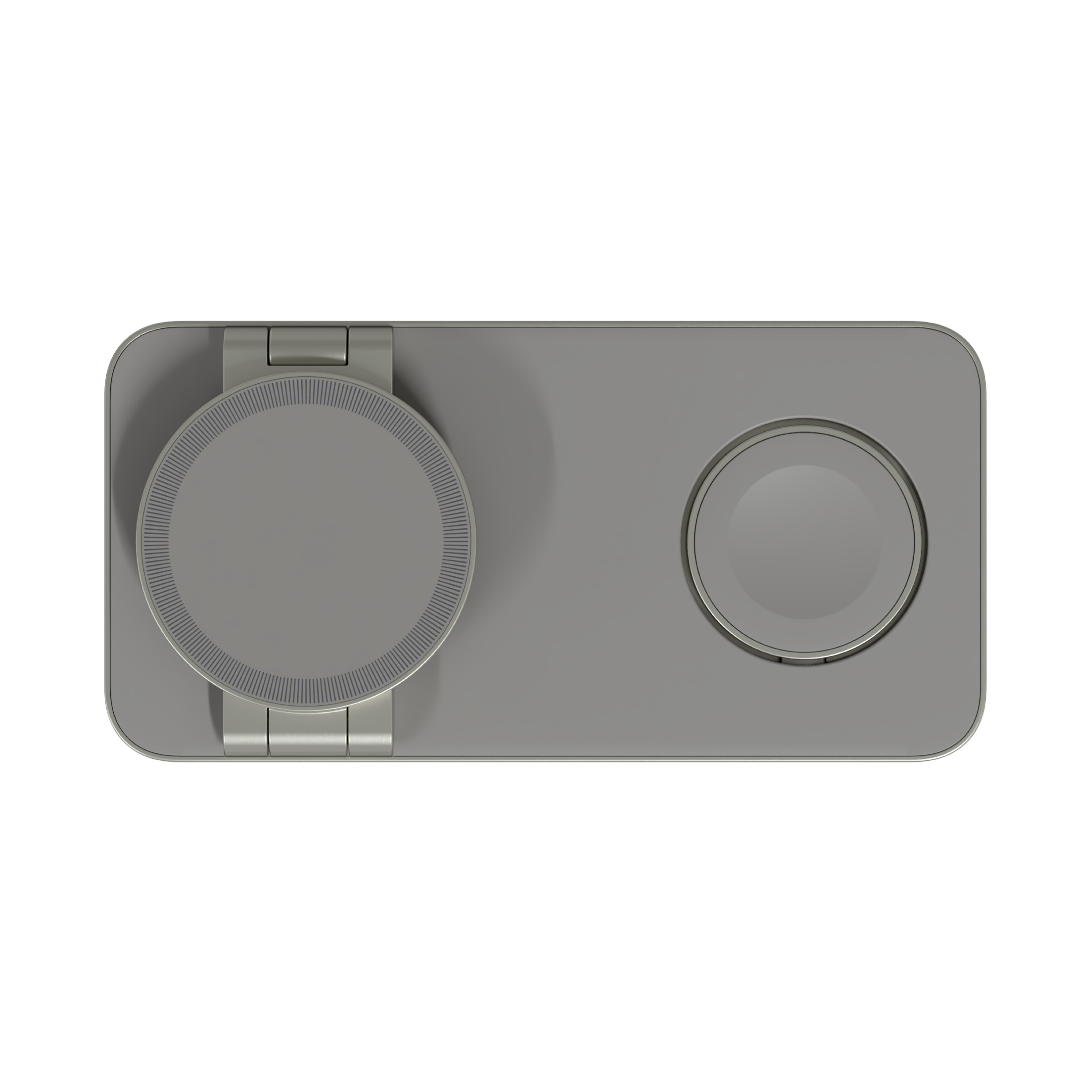 Зарядная станция 3 в 1 Magssory Yoga для Apple Qi2 Titan, Титан — WCH016 t 9
